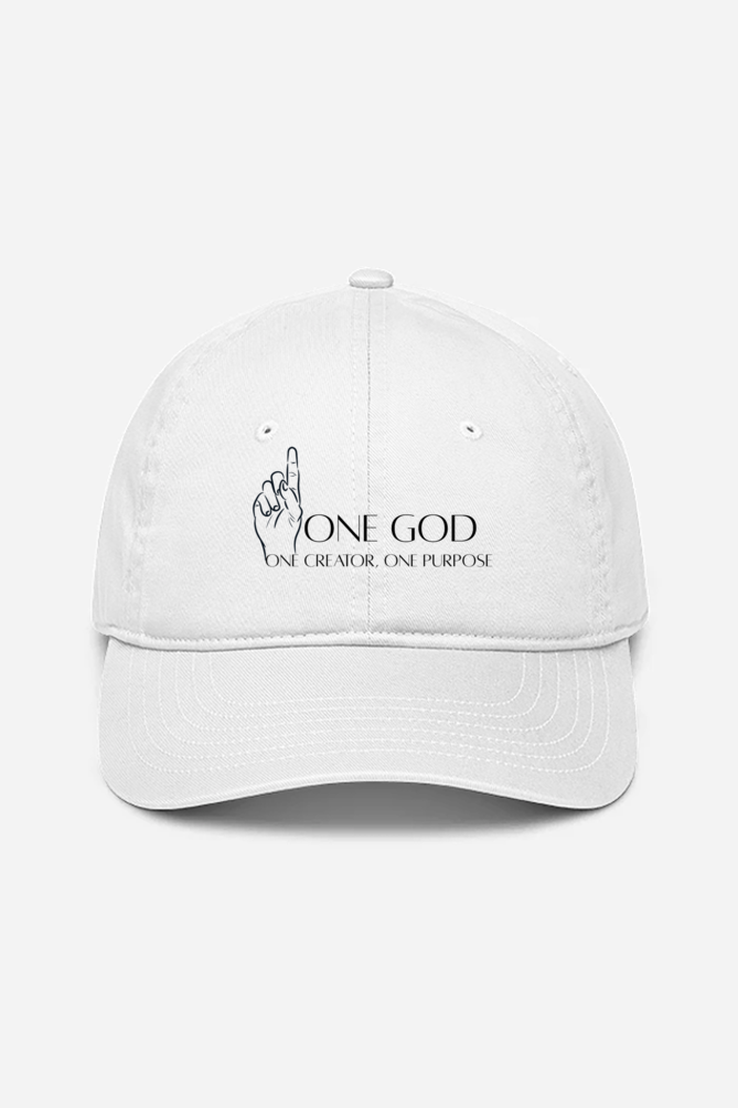 “One God, One Creator, One Purpose” Statement Streetwear Cap – Zikrziba - ZIKRZIBA
