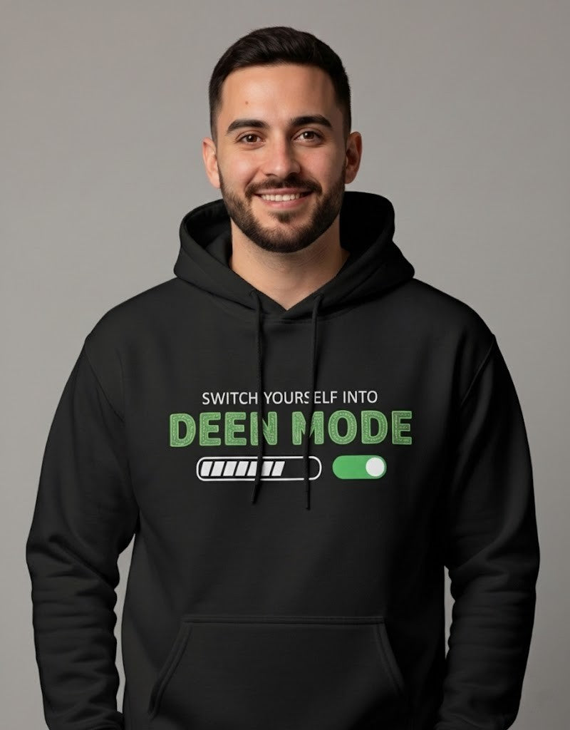 Deen Mode – Switch On Your Faith Hoodie