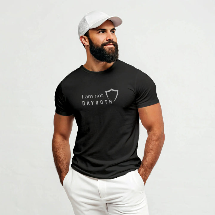 I Am Not Dayooth – Front Printed Classic Crew T-Shirt - ZIKRZIBA
