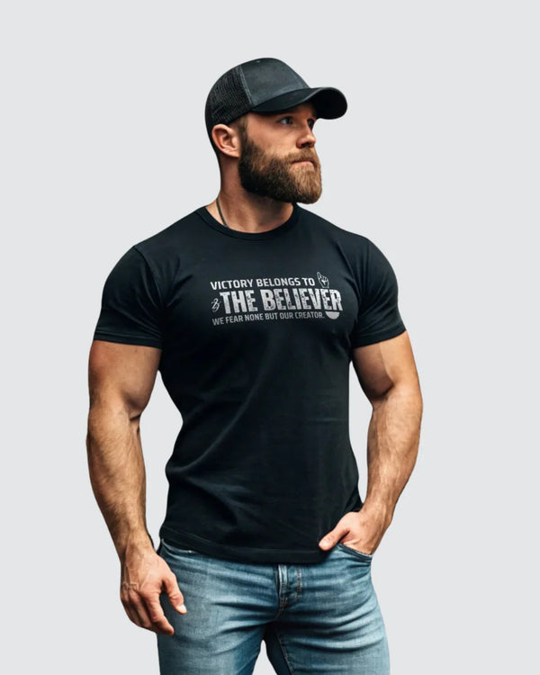 Classic Crew T-Shirt – Front & Back Print – Premium Everyday Essential - ZIKRZIBA