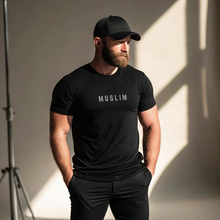 Muslim Front | Tawhid Back – Classic Cotton T-Shirt - ZIKRZIBA
