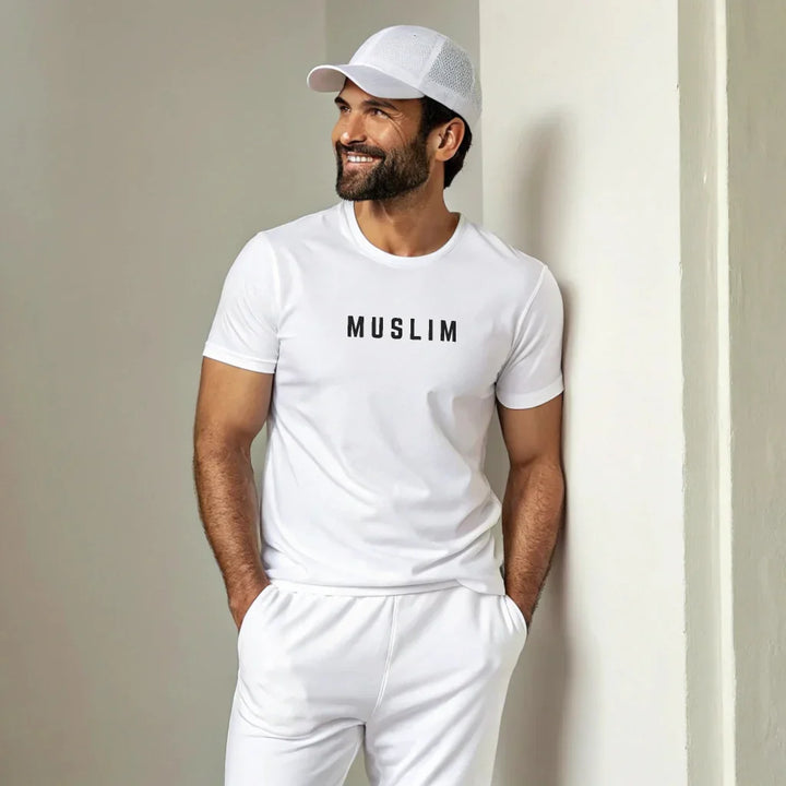 Muslim Front | Tawhid Back – Classic Cotton T-Shirt - ZIKRZIBA