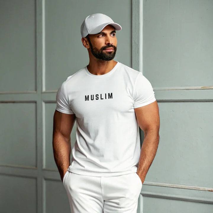 Muslim Front | Tawhid Back – Classic Cotton T-Shirt - ZIKRZIBA