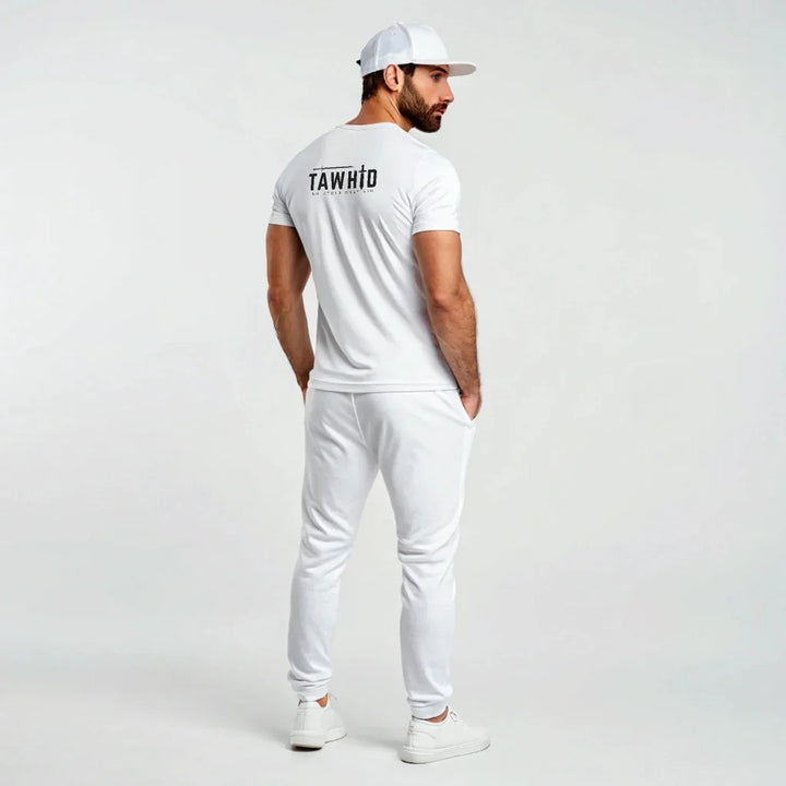 Muslim Front | Tawhid Back – Classic Cotton T-Shirt - ZIKRZIBA