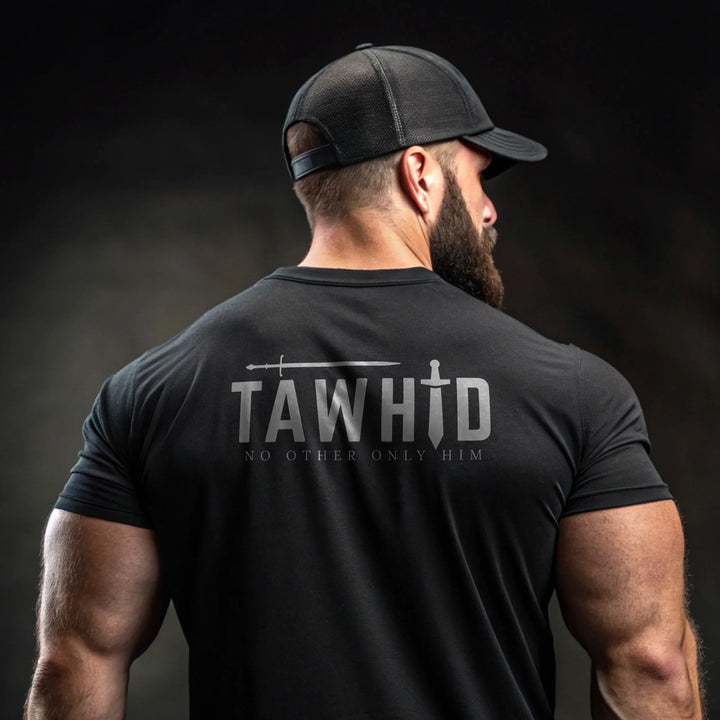Muslim Front | Tawhid Back – Classic Cotton T-Shirt - ZIKRZIBA