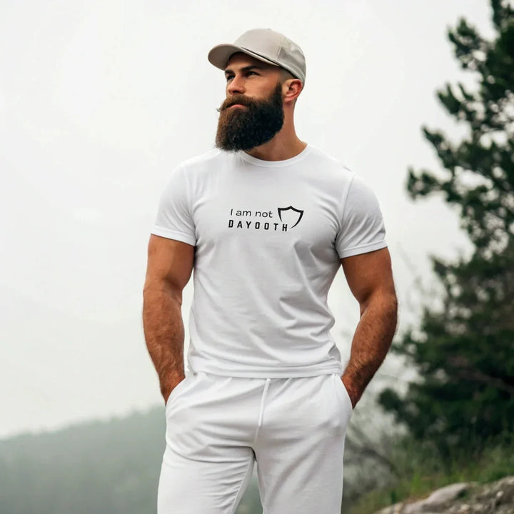 I Am Not Dayooth – Front Printed Classic Crew T-Shirt - ZIKRZIBA