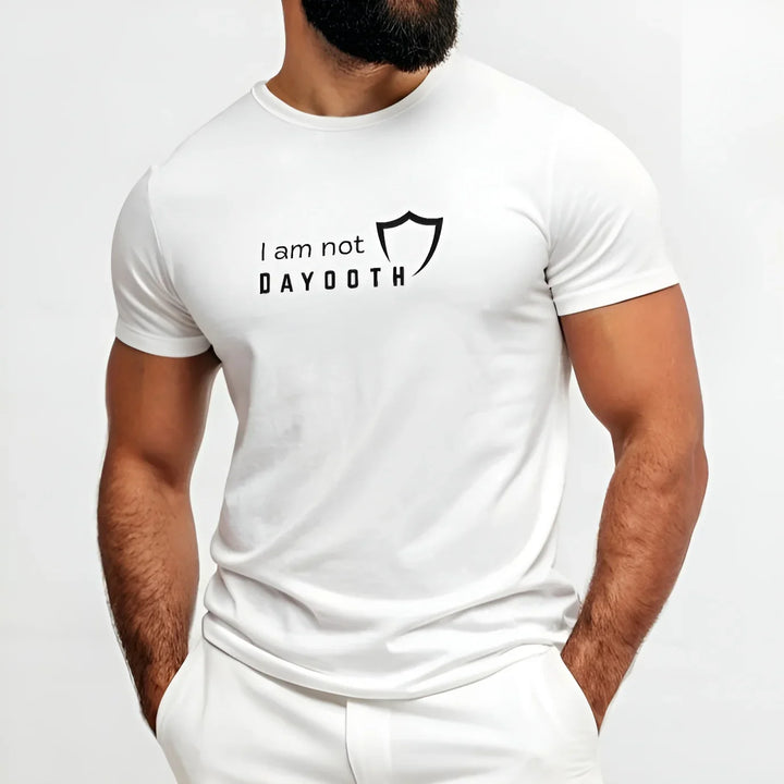 I Am Not Dayooth – Front Printed Classic Crew T-Shirt - ZIKRZIBA