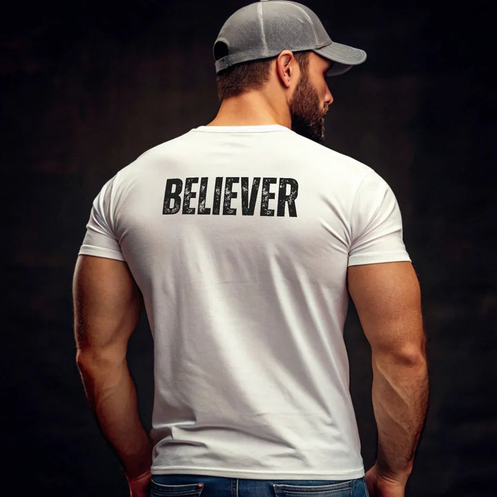 Classic Crew T-Shirt – Front & Back Print – Premium Everyday Essential - ZIKRZIBA