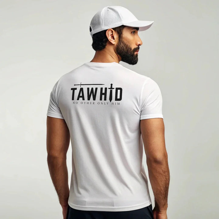 Muslim Front | Tawhid Back – Classic Cotton T-Shirt - ZIKRZIBA