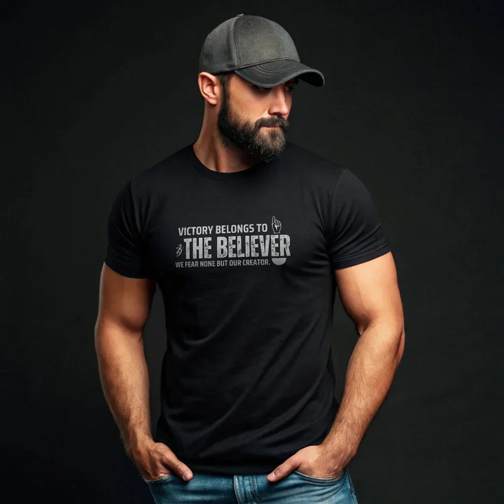 Classic Crew T-Shirt – Front & Back Print – Premium Everyday Essential - ZIKRZIBA
