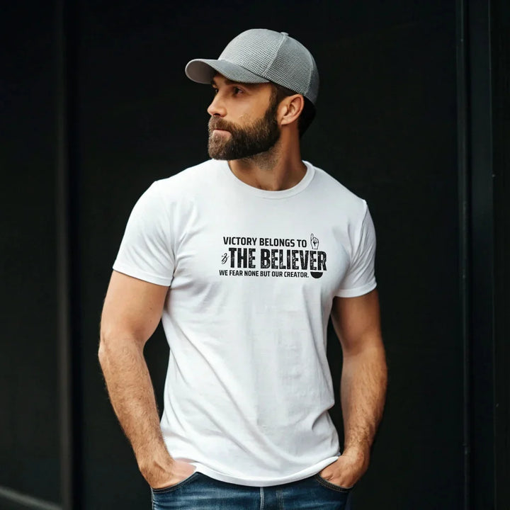 Classic Crew T-Shirt – Front & Back Print – Premium Everyday Essential - ZIKRZIBA